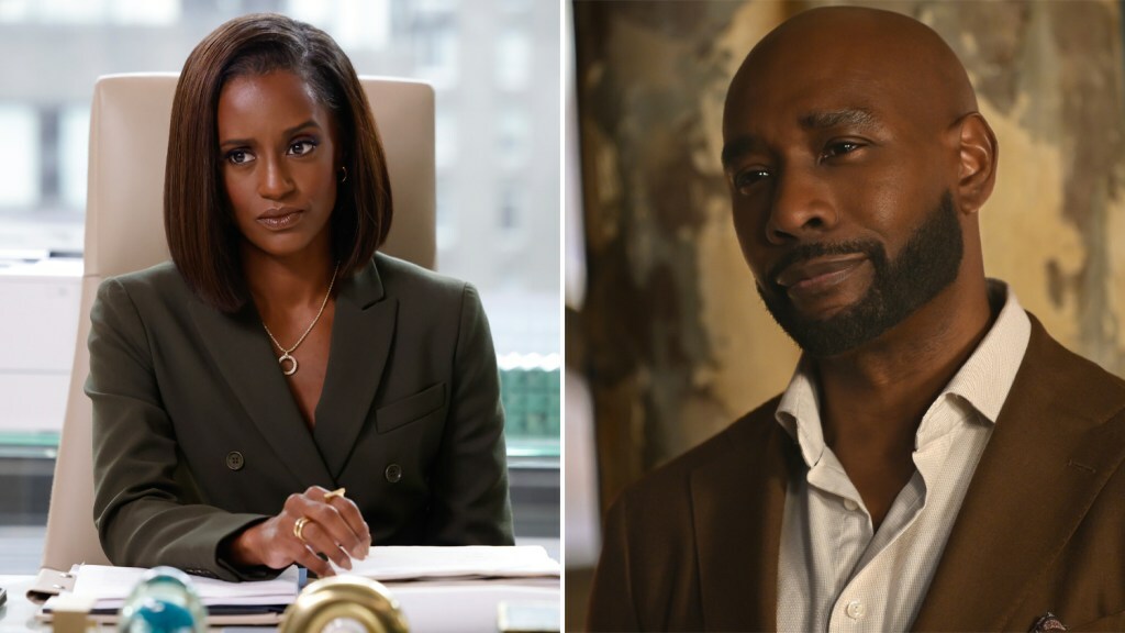 Skye P. Marshall in 'Matlock' and Morris Chestnut in 'Watson'