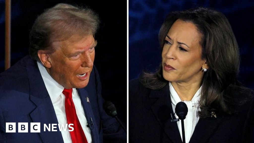 Donald Trump and Kamala Harris. Photo: September 2024