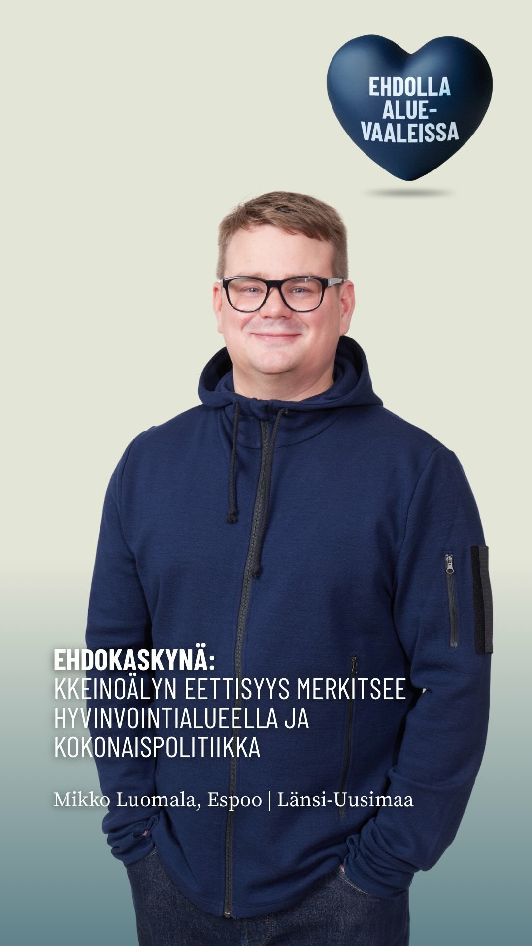 Espoolainen aluevaaliehdokas Mikko Luomala pohtii videolla keinoälyn eettisyyttä ja sen merkitystä hyvinvointialueella. 🤖

Kuuntele Mikon ajatukset videolta ja kommentoi alle, mitä mieltä sinä olet!

#uudenmaankokoomus #kokoomus #aluevaalit #ehdokaskynä | Uudenmaan Kokoomus