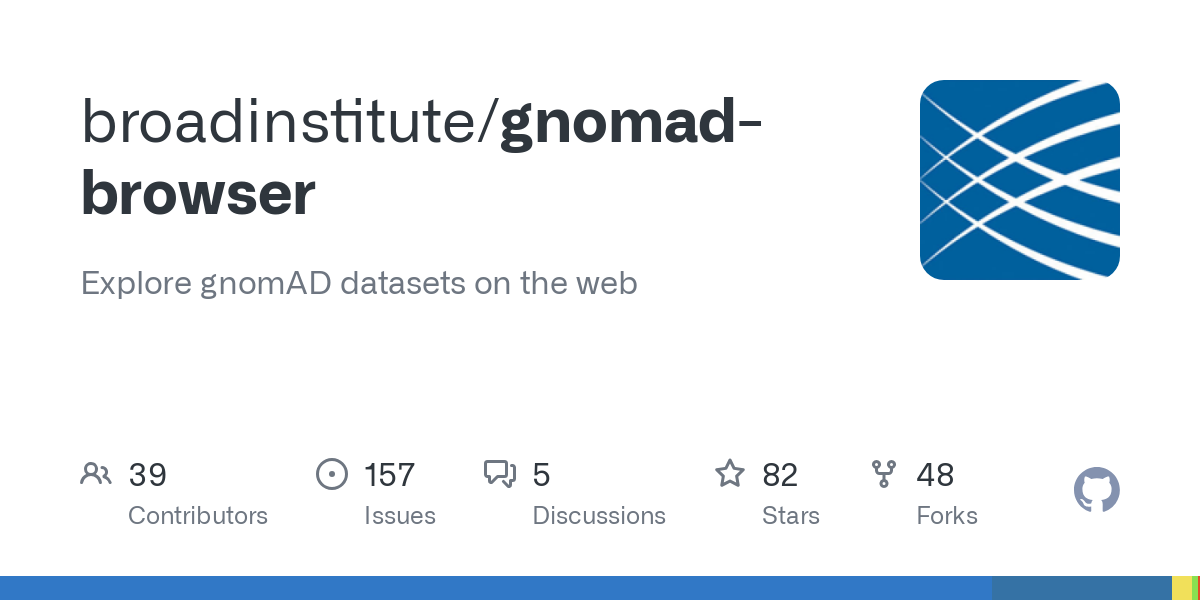 Explore gnomAD datasets on the web. Contribute to broadinstitute/gnomad-browser development by creating an account on GitHub.