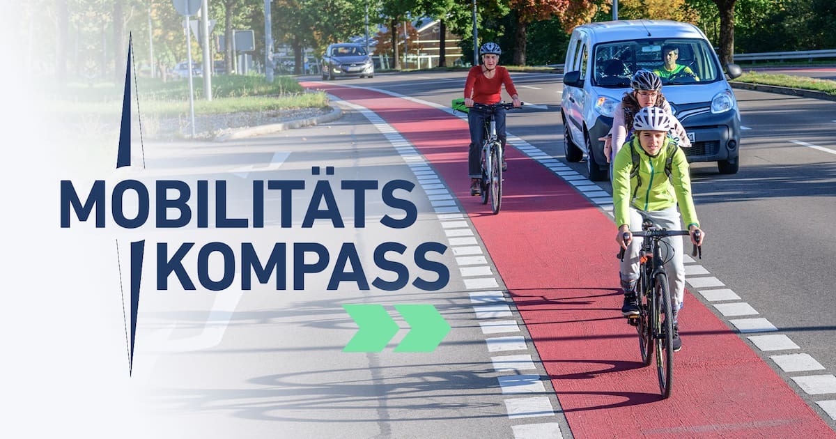 Steigen Sie morgens aufs Rad oder in die Bahn? Verraten Sie es uns im neuen Mobilitätskompass!