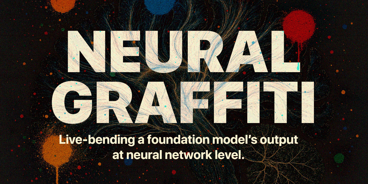 Live-bending a foundation model’s output at neural network level. - babycommando/neuralgraffiti