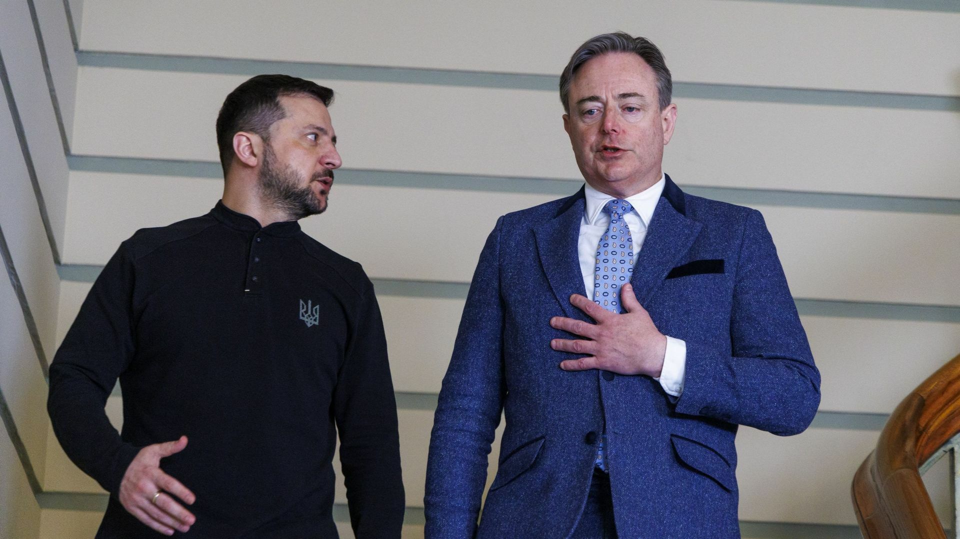 Guerre en Ukraine : Bart De Wever, Maxime Prévot et Théo Francken sont en visite pour la première fois à Kiev