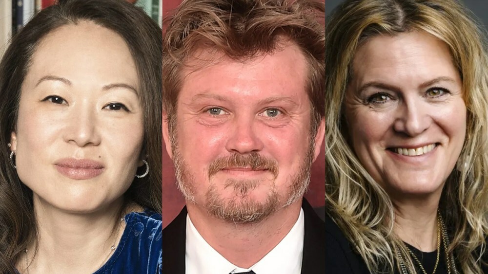 Soo Hugh, Beau Willimon and Jane Tranter