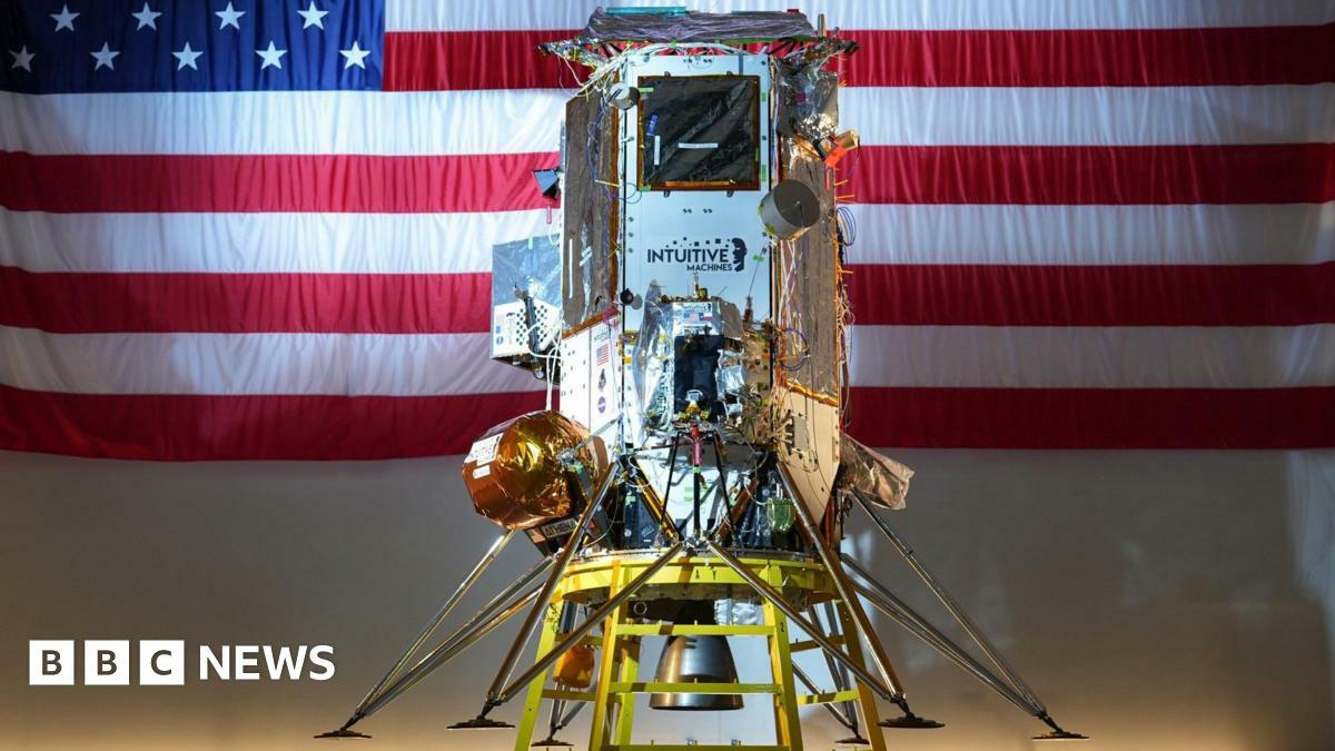 The Athena Lunar Lander from US space exploration firm Intuitive Machines