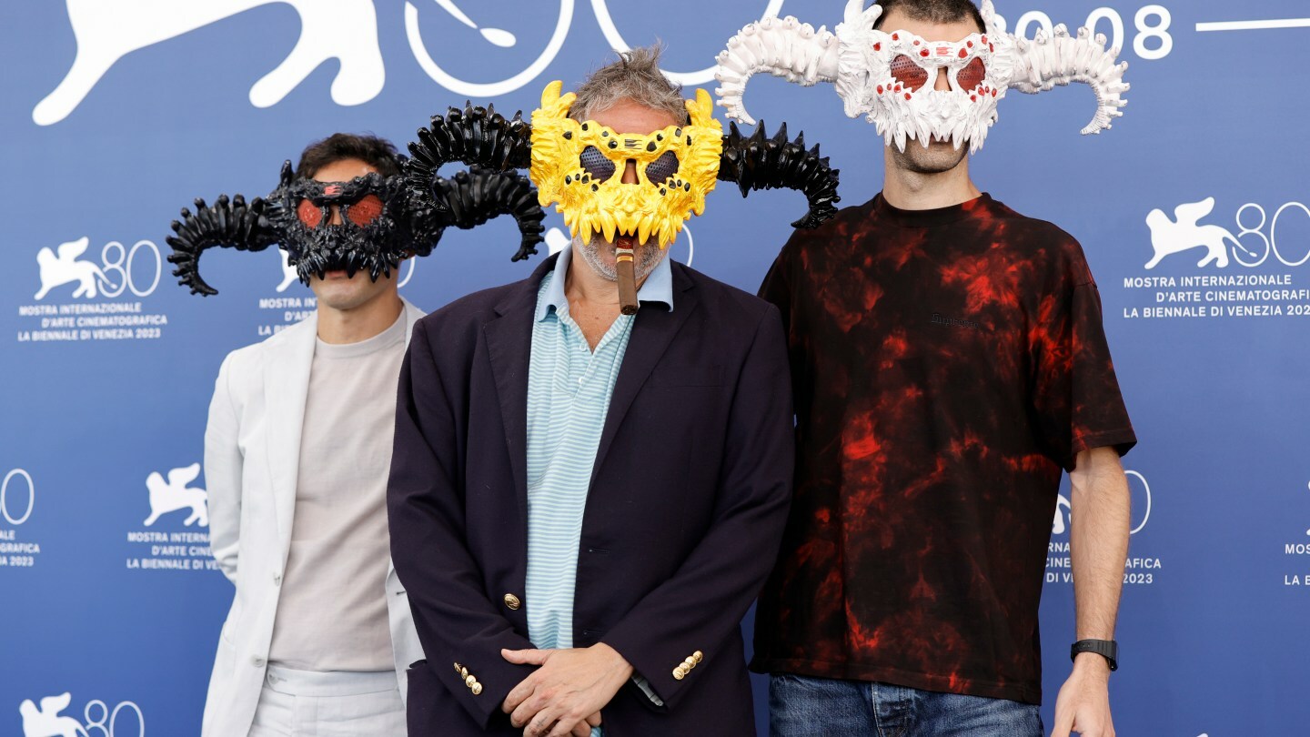 Harmony Korine, Eric Kohn and Joao Rosa.