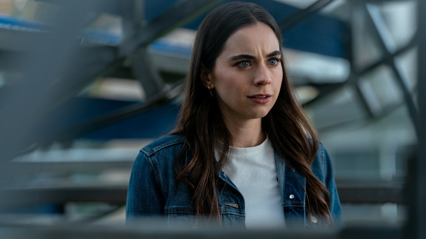 Sarah Desjardins as Callie Sadecki in the season three finale of 'Yellowjackets.