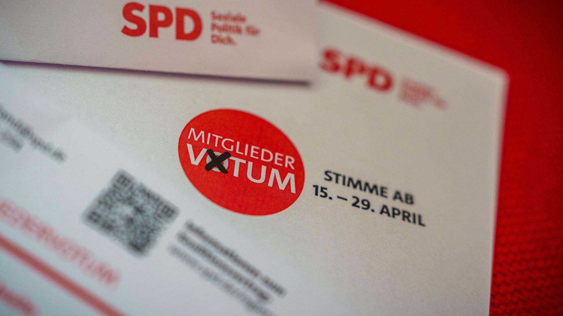 Das Mitgliedervotum der SPD zum Koalitionsvertrag startet