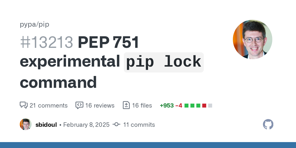 This is a rough PoC for a pip lock command that writes PEP 751 compliant toml to stdout.
Use with:

pip --quiet lock -o - . to lock the local project to stdout.
pip lock -e . to lock the local proj...