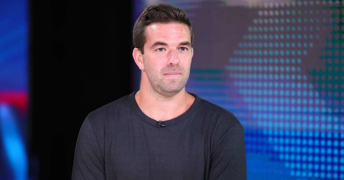 Billy McFarland visits "Jesse Watters Primetime" at Fox News Studios in 2023.