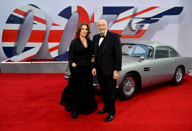 LONDON, ENGLAND - SEPTEMBER 28: Producer Ms. Barbara Broccoli and Producer Mr. Michael G. Wilson at the World Premiere of "NO TIME TO DIE" at the Royal Albert Hall on September 28, 2021 in London, England. (Photo by Ian Gavan/Getty Images for EON Productions, Metro-Goldwyn-Mayer Studios, and Universal Pictures)