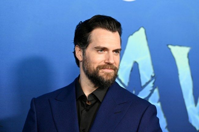 Henry Cavill at the premiere of "Avatar: The Way of Water"