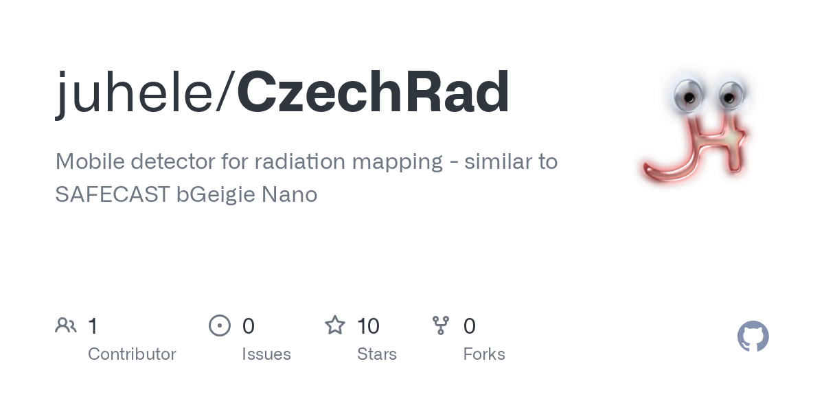 Mobile detector for radiation mapping - similar to SAFECAST bGeigie Nano - juhele/CzechRad