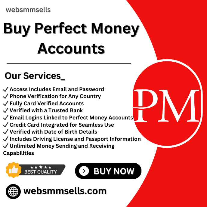 Buy Perfect Money Accounts
