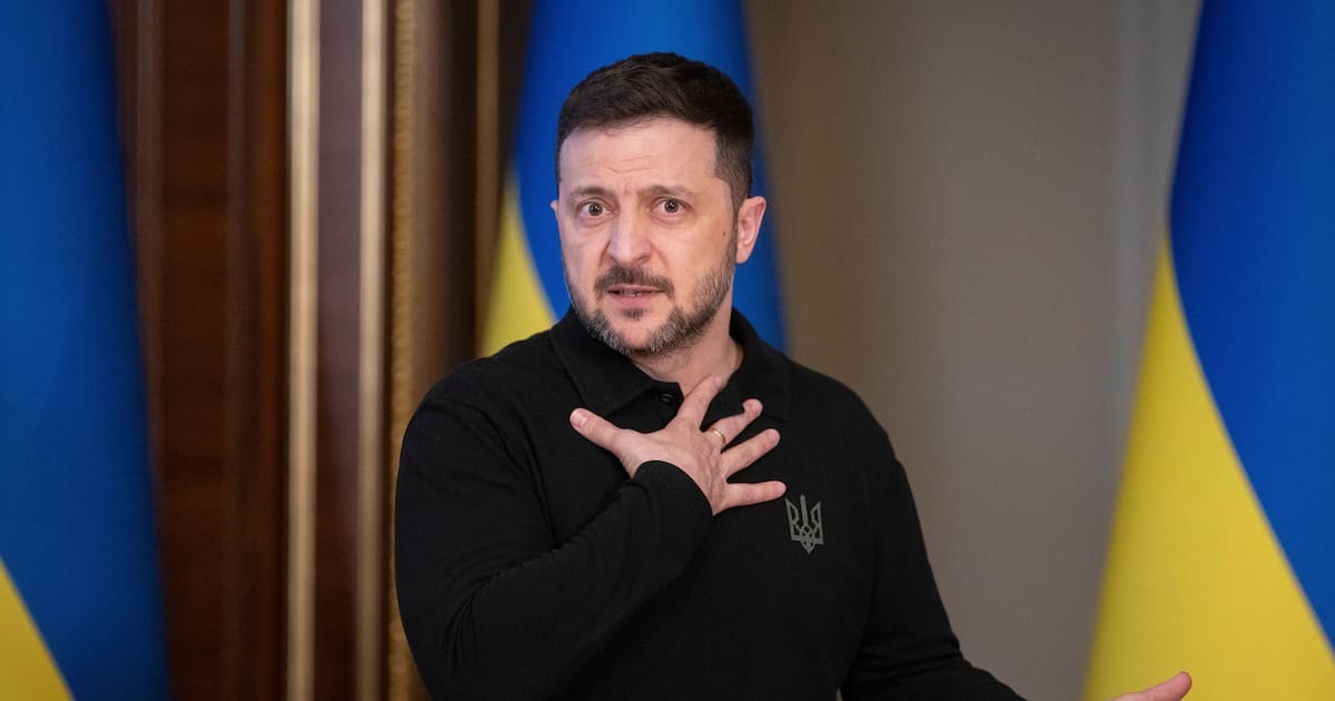 Der ukrainische Präsident Wolodymyr Selenskyj.