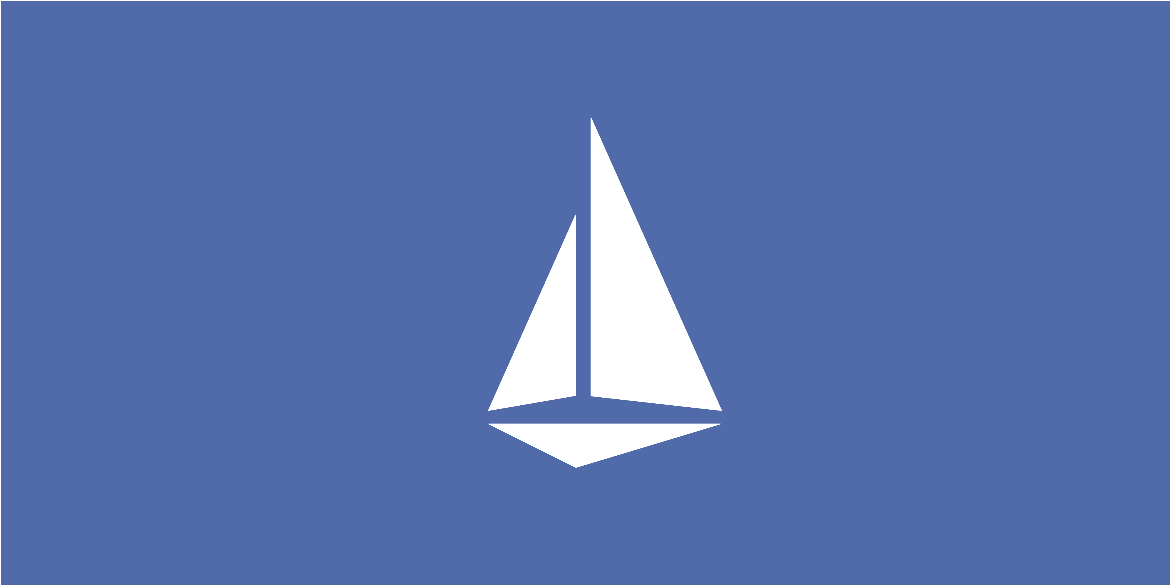 The Istio sailboat logo