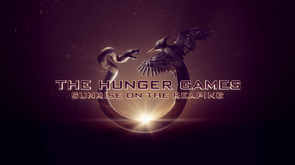 The Hunger Games Sunrise on the reaping logo