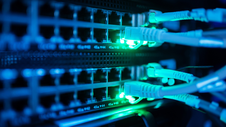 Close up photo of a server