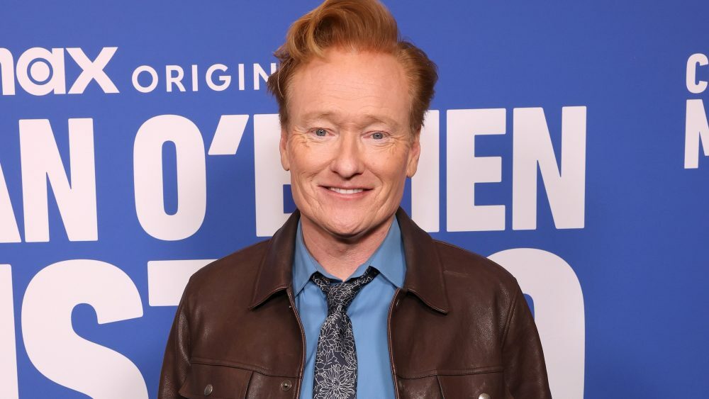 SANTA MONICA, CALIFORNIA - APRIL 09: Conan O'Brien attends the Conan O'Brien Must Go S2 World Premiere at American Cinematheque in LA at the Aero Theatre on April 09, 2025 in Santa Monica, California.  (Photo by FilmMagic/FilmMagic for Max)