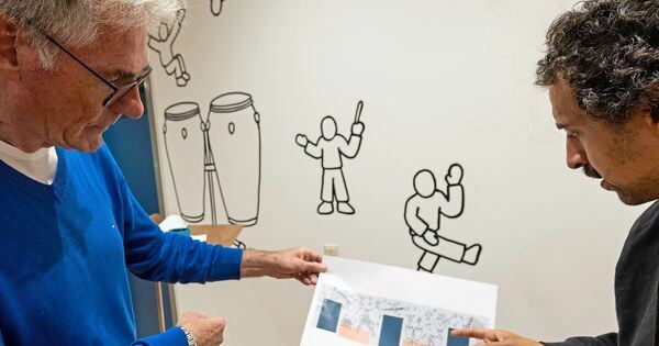 Illustrator Ben El Halawany kreiert in Ditzingen eine Welt für die Fantasie