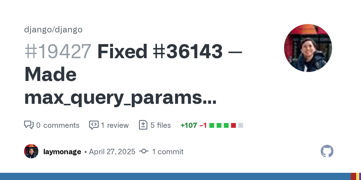 Trac ticket number

ticket-36143. @thepsalmist and I worked on this during the Djangonaut Space program, and I added the tests during the DjangoCon Europe 2025 sprints.
Branch description
As mentio...