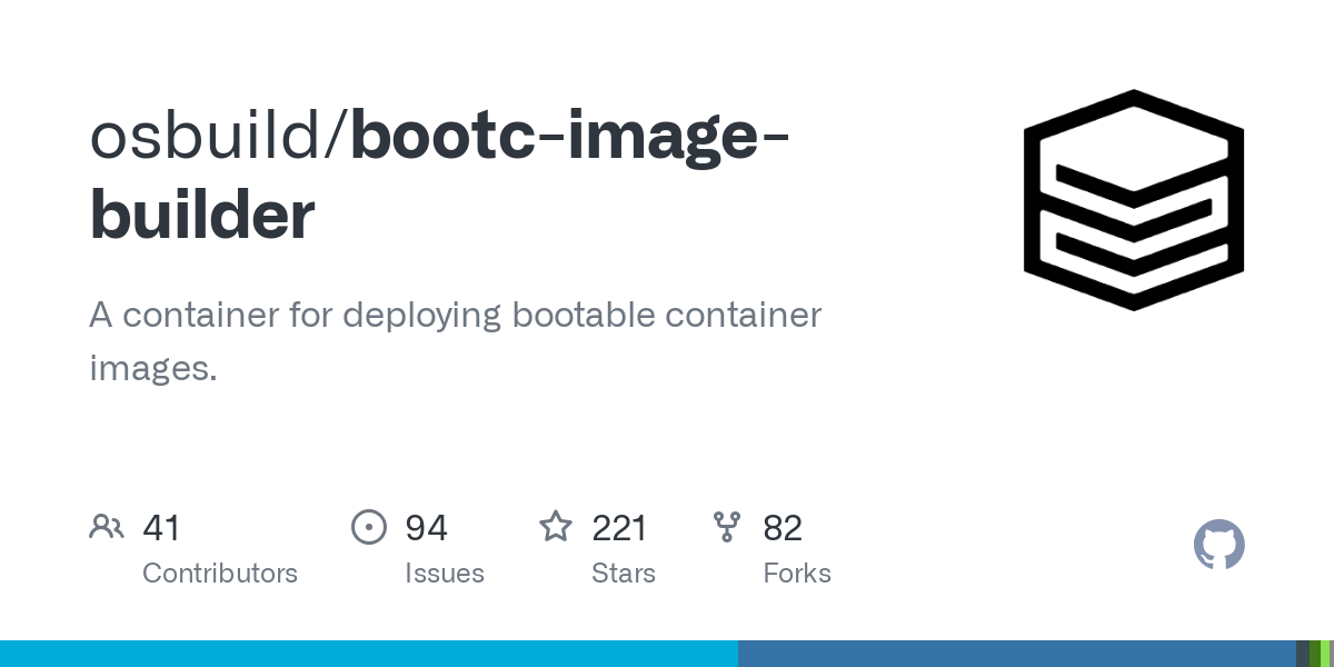 A container for deploying bootable container images. - osbuild/bootc-image-builder