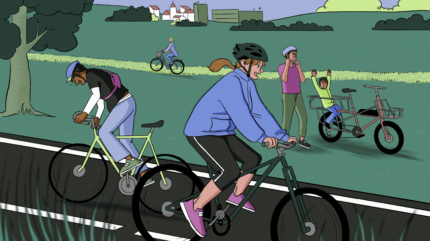 Alors que moins de 40% des Français font du vélo au moins une fois par mois, ceux qui ont répondu à franceinfo se réjouissent de s'y être mis, surmontant leur âge, leur mauvaise forme ou le manque d'infrastructures.