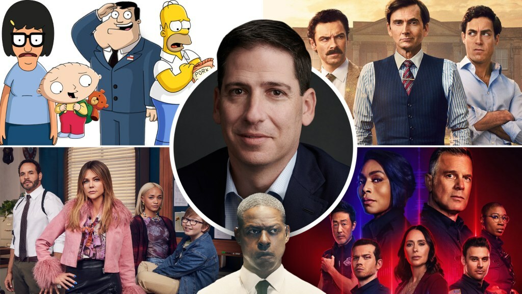 'The Simpsons,' 'Family Guy', 'Bob’s Burgers' and 'American Dad!'; 'Rivals'; '9-1-1'; 'Paradise'; and 'High Potential' with Disney TV Studios chief Eric Schrier