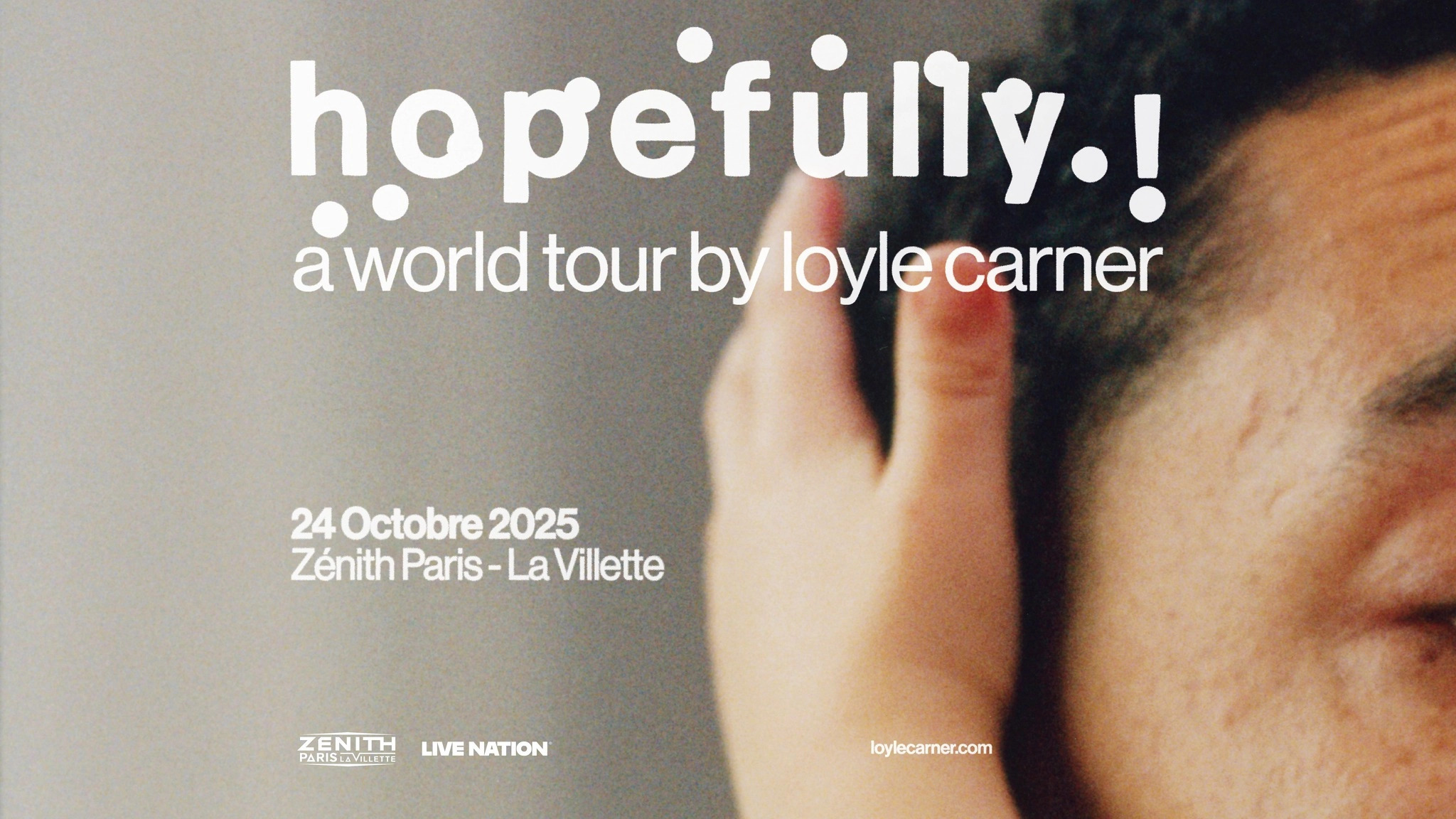 Loyle Carner en concert ! Le rappeur-poète annonce une date unique au Zénith de Paris le 24 octobre 2025