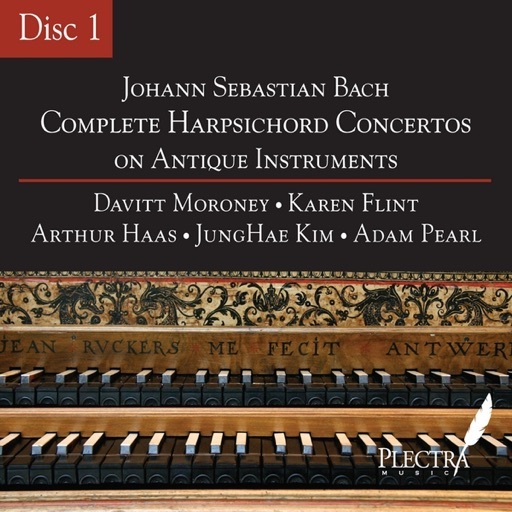 Image for Concerto In a for 4 Harpsichords W/ Strings, BWV 1065: III. Allegro by Karen Flint, Arthur Haas, Davitt Moroney & Junghae Kim
