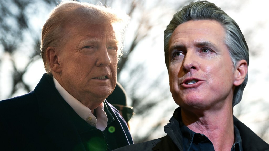 Donald Trump and Gavin Newsom