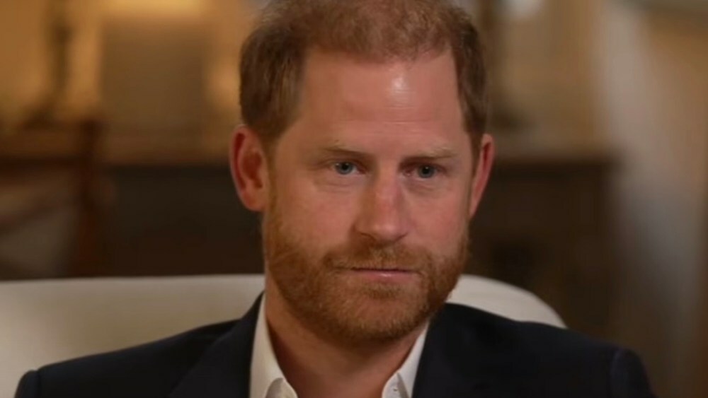 Screenshot Prince Harry interview