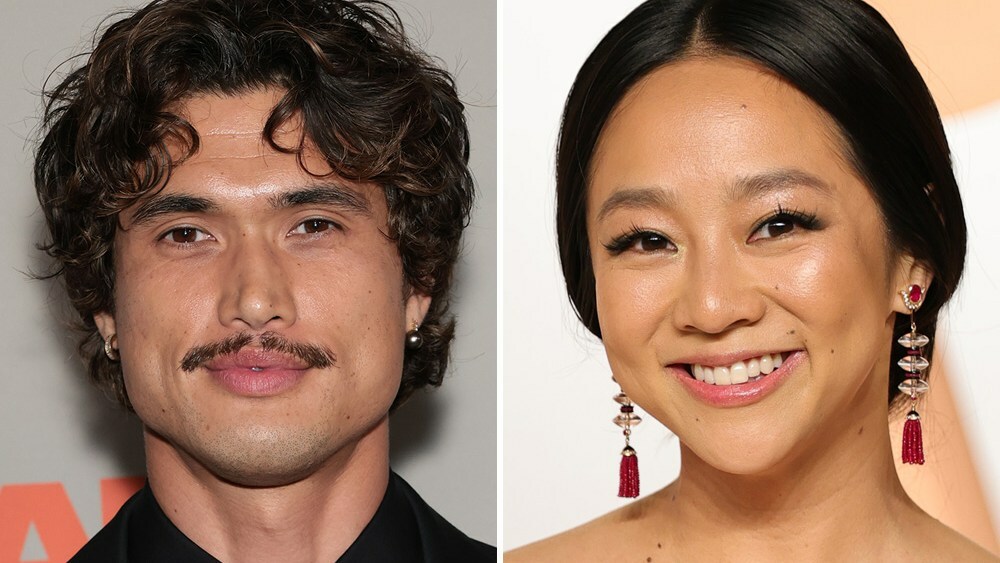 Charles Melton and Stephanie Hsu Charles Melton and Stephanie Hsu