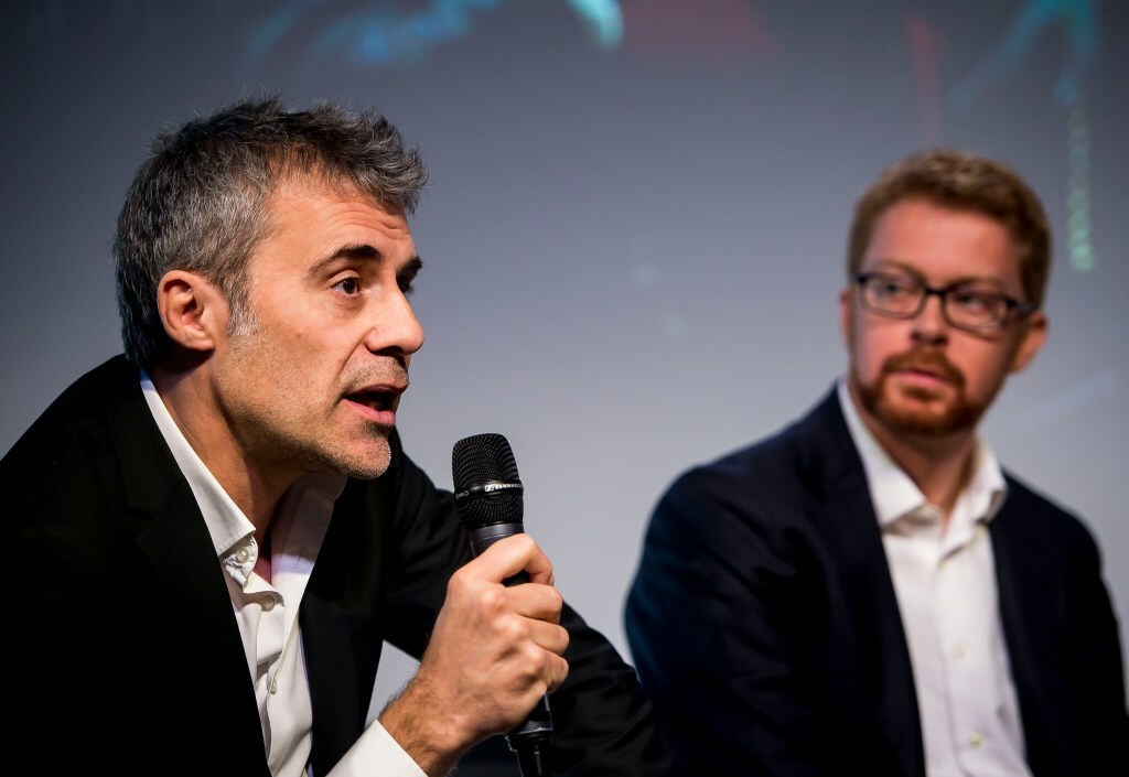 Domingo Corral (left) in 2018
