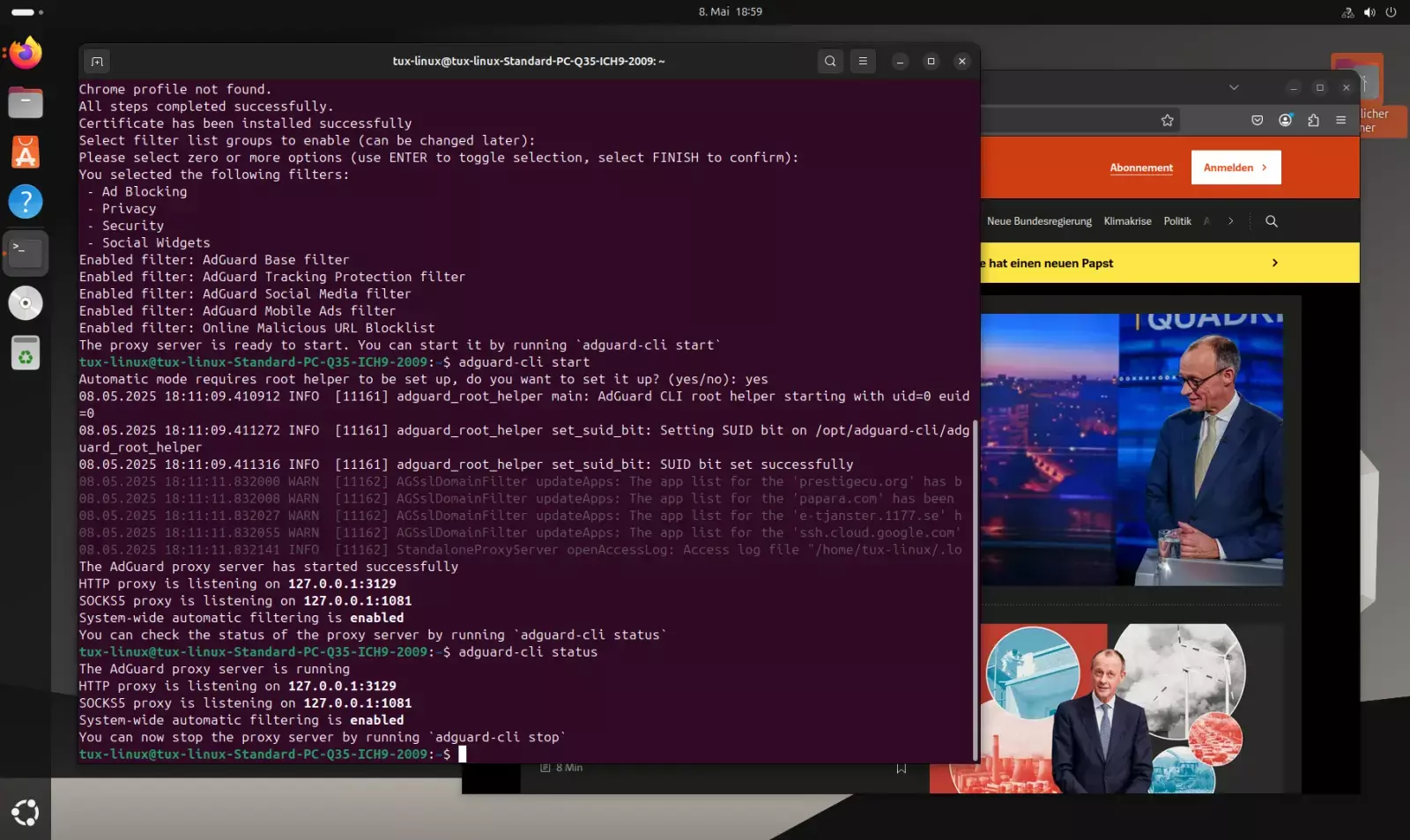 AdGuard für Linux 1.0 – Ad-Blocking per DNS per Abonnement
