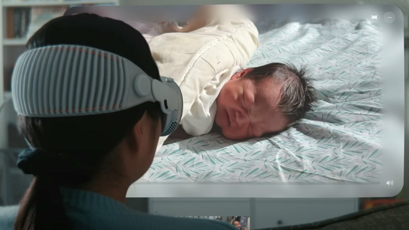 Apple's Gift for Mom' uses Spatial Video to film a child's year