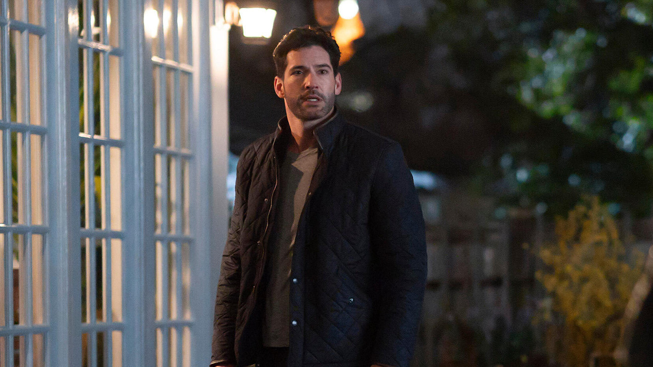 Tom Ellis in 'Tell Me Lies' season two.