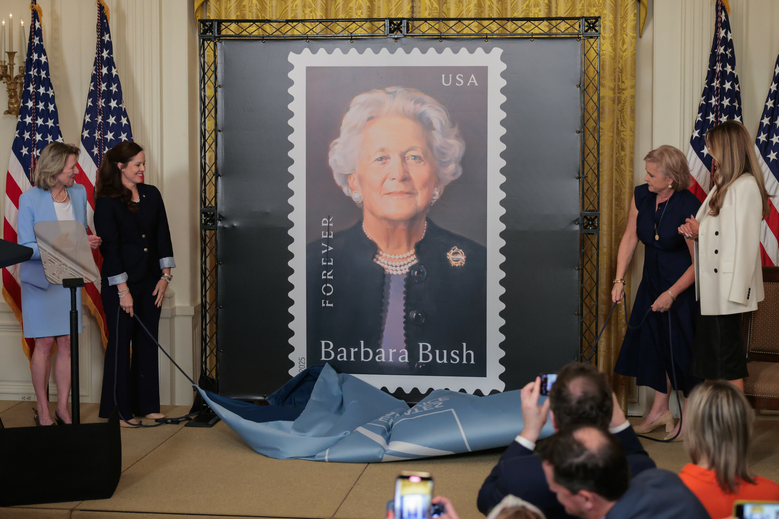 Barbara Bush ceremony