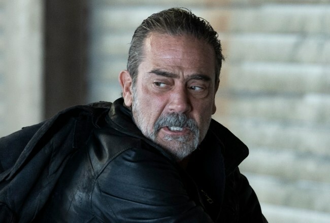 Lauren Cohan as Maggie Rhee, Jeffrey Dean Morgan as Negan - The Walking Dead: Dead City _ Season 1, Episode 6 - Photo Credit: Peter Kramer/AMC