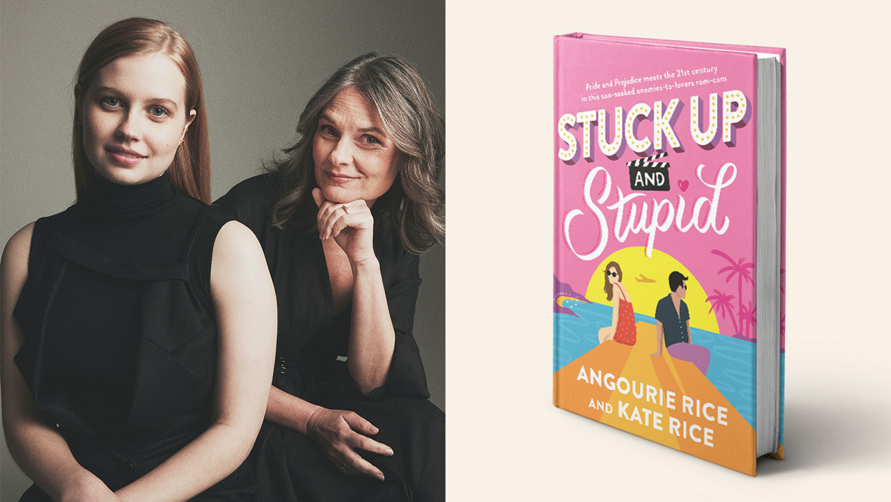 Angourie and Kate Rice and Stuck Up and Stupid Book