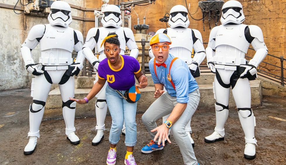 Blippi and Disney
