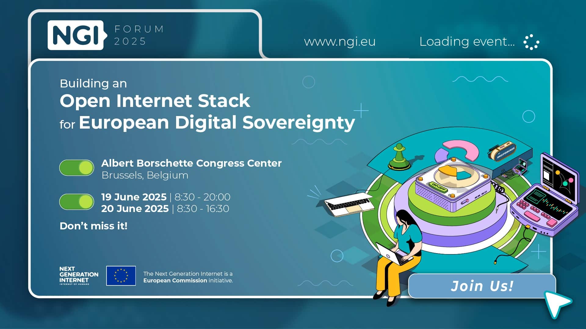 NGI Forum in Brussels - Video