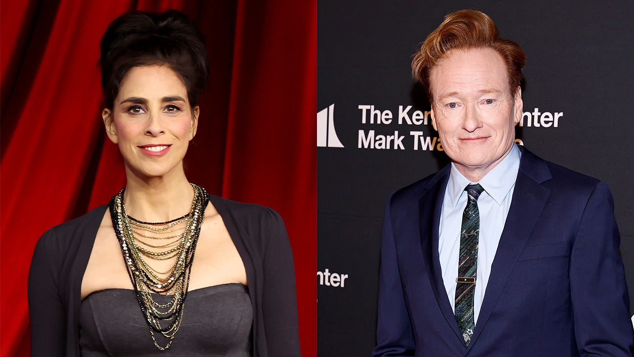 Sarah Silverman and Conan O'Brien