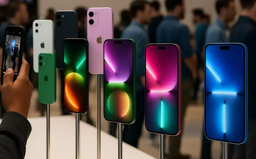 iPhone 17 Series Launch showcasing display and camera design