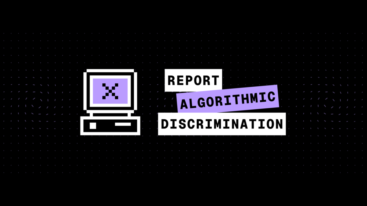 Algorithmic discrimination: New reporting form to collect cases - AlgorithmWatch