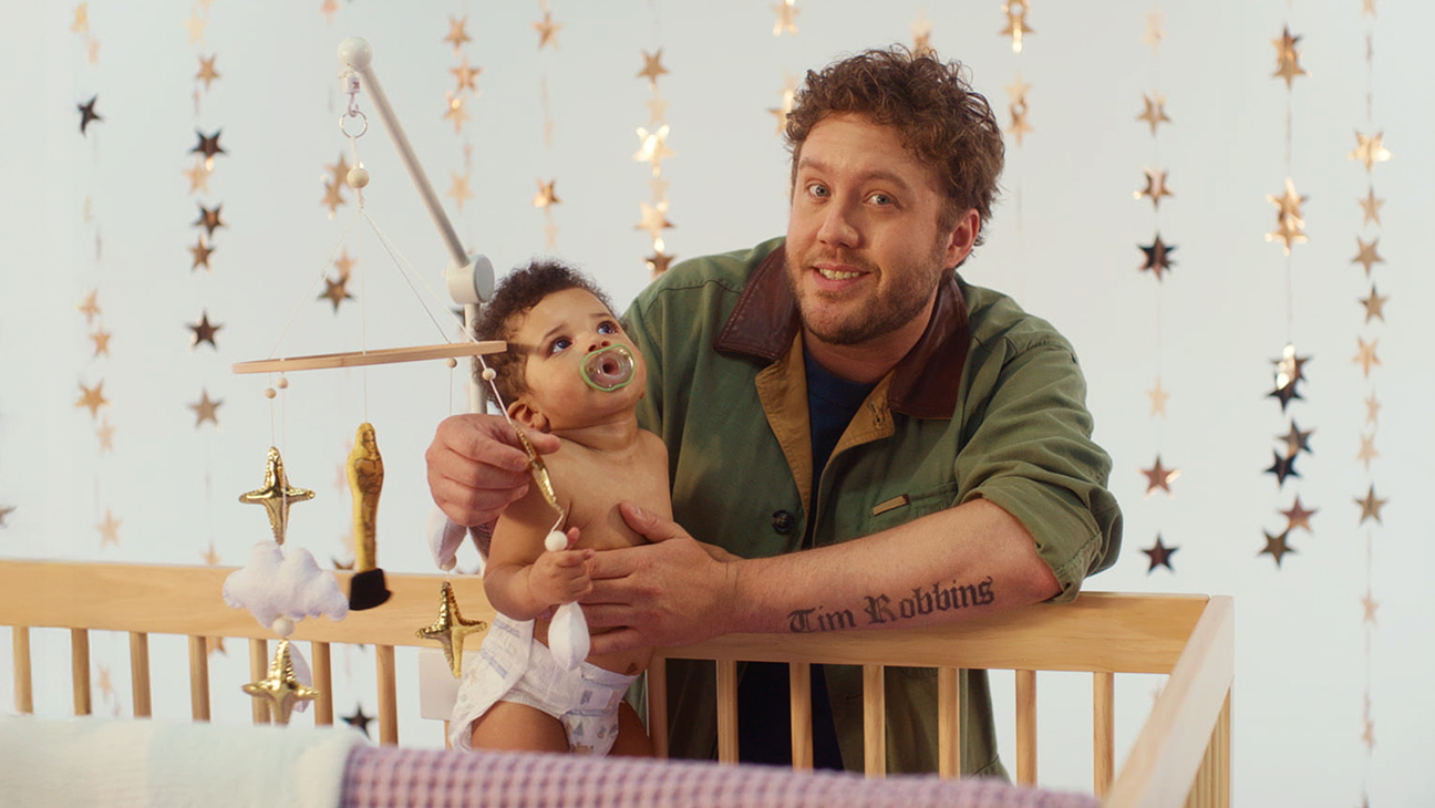 Jack Robbins in "Nepo Babies for Babies" campaign