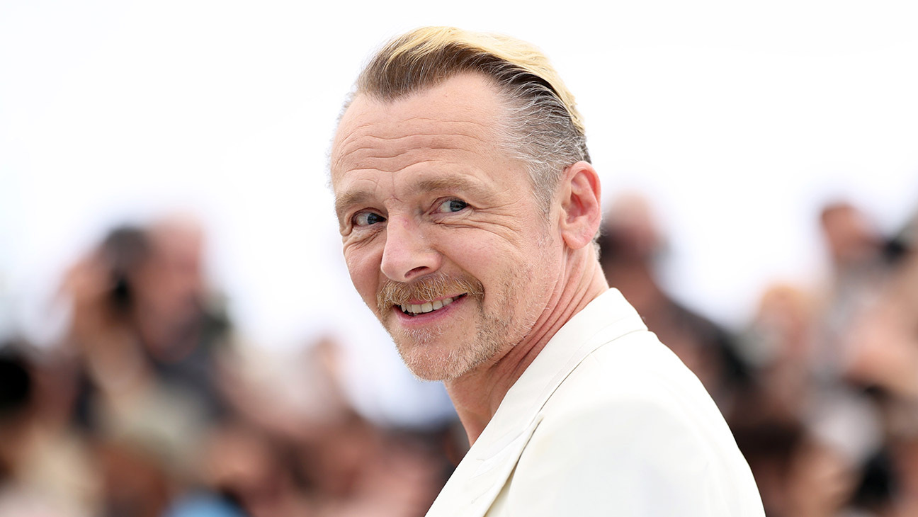 Simon Pegg attends the Mission Impossible - The Final Reckoning photocall at the 78th annual Cannes Film Festival at Palais des Festivals on May 14, 2025 in Cannes, France.