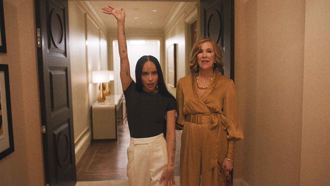 Zoe Kravitz and Catherine O’Hara in The Studio