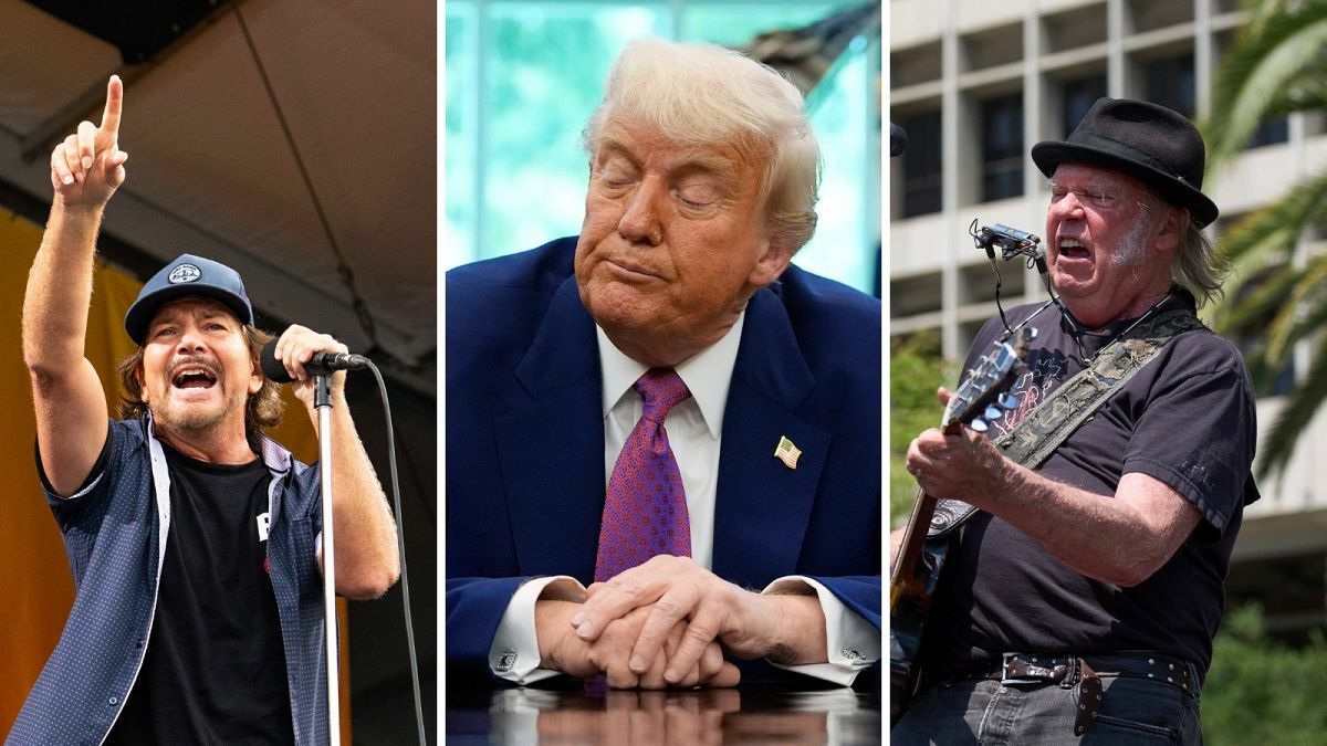 Eddie Vedder and Neil Young speak out in support of Bruce Springsteen amid Trump attacks Eddie Vedder and Neil Young speak out in support of Bruce Springsteen amid Trump attacks