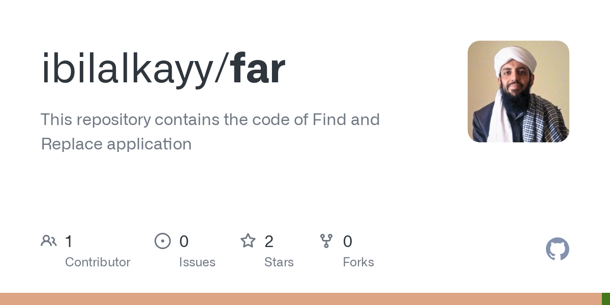 This repository contains the code of Find and Replace application - ibilalkayy/far